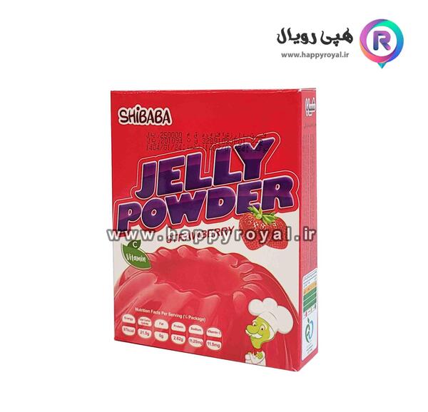 عکس پودر ژله توت فرنگی