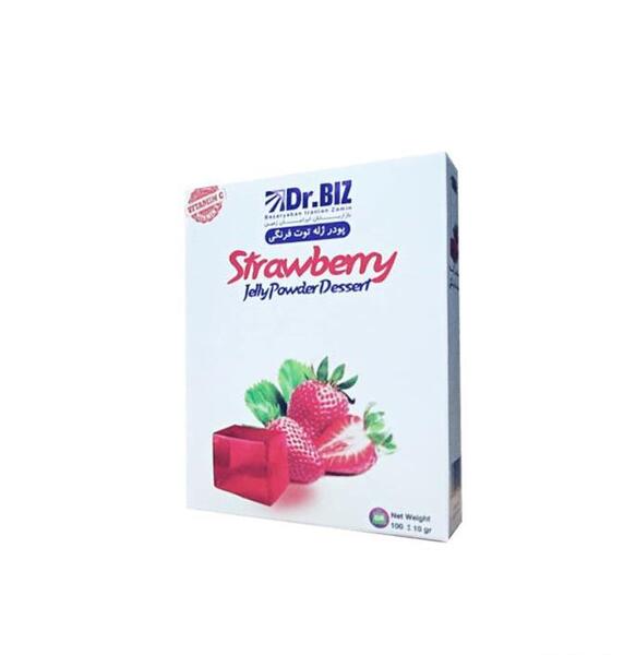 عکس پودر ژله توت فرنگی
