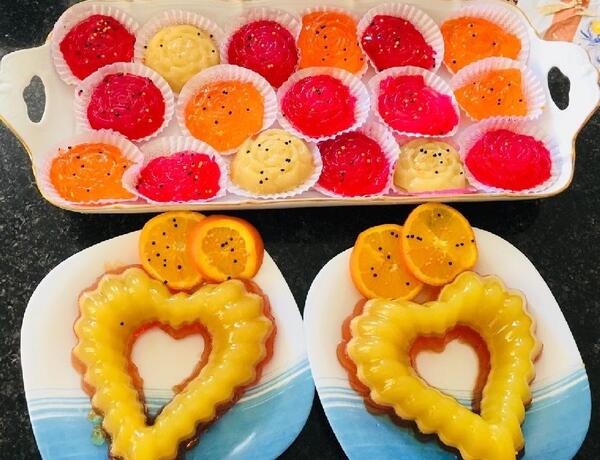 عکس قالب ژله تک نفره