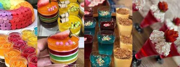 عکس ژله بازی رنگارنگ