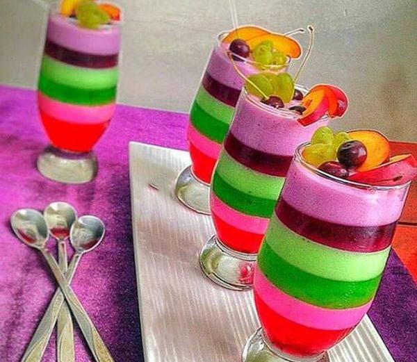 عکس ژله بازی رنگارنگ