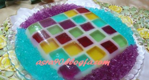 عکس ژله بازی رنگارنگ