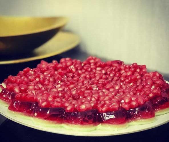 عکس انار ژله ای