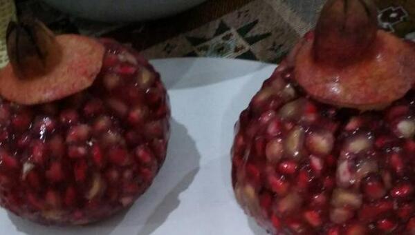 عکس انار ژله ای