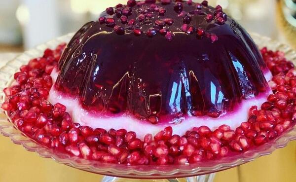 عکس ژله ی انار