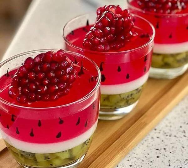 عکس ژله ی انار