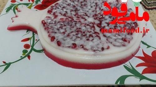 عکس ژله ی انار