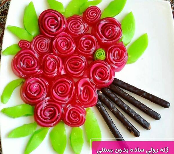 عکس از ژله رولی