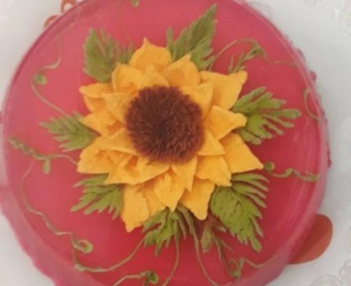 عکس ژله تزریقی گل آفتابگردان