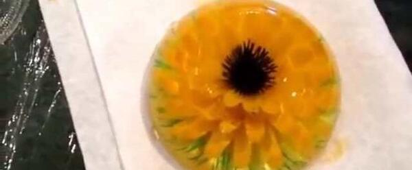 عکس ژله تزریقی گل آفتابگردان