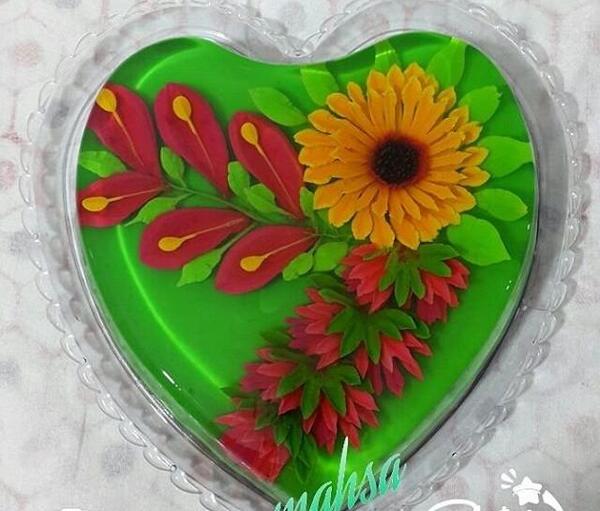 عکس ژله تزریقی گل آفتابگردان