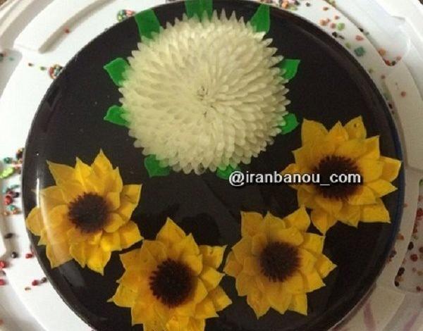 عکس ژله تزریقی گل آفتابگردان