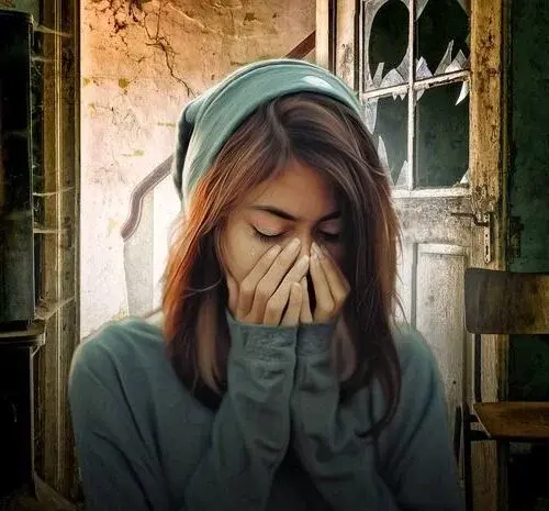دانلود عکس دختر ناراحت برای پروفایل