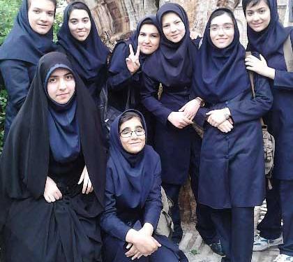 دبیرستانی عکس دختر مدرسه ای برای پروفایل