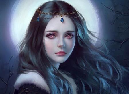 عکس دختر کارتونی فانتزی برای پروفایل