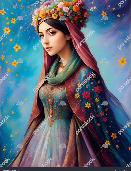 عکس دختر بلوچ ساده برای پروفایل