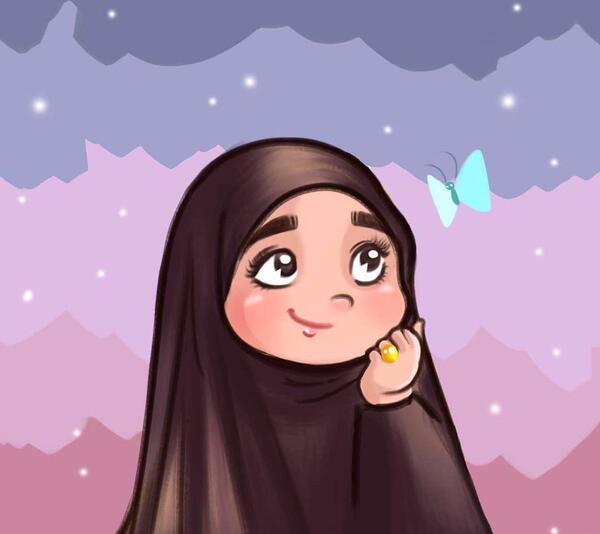 عکس پروفایل دختر با چادر