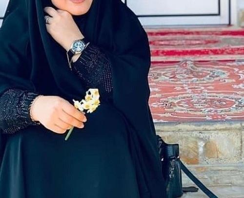 عکس دختر چادری با ماسک برای پروفایل