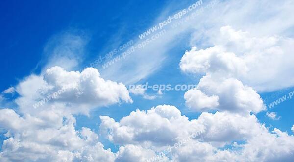 عکس زیبا آسمان آبی