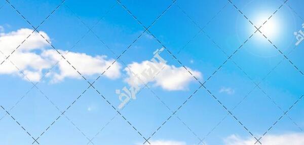 عکس زیبا آسمان آبی