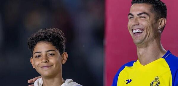 عکس رونالدو با شیر در النصر