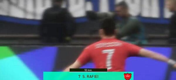 عکس رونالدو در پرسپولیس و مسی در استقلال
