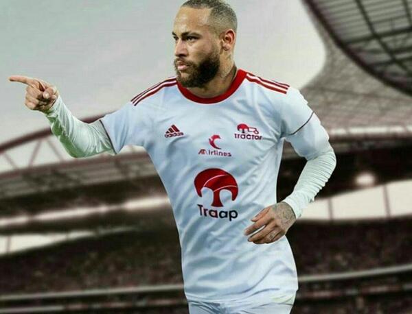 عکس رونالدو در پرسپولیس و مسی در استقلال