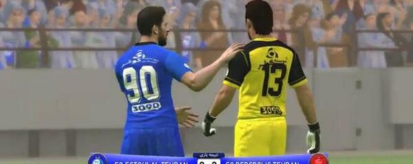 عکس رونالدو در پرسپولیس مسی در استقلال