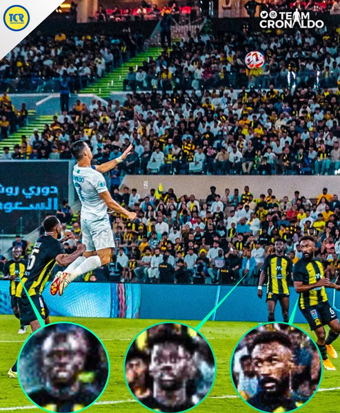 عکس پرش رونالدو در النصر