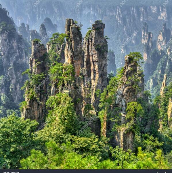 عکس طبیعت زیبای چین