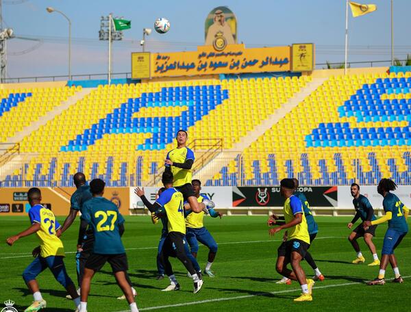 عکس خوشگل رونالدو در النصر