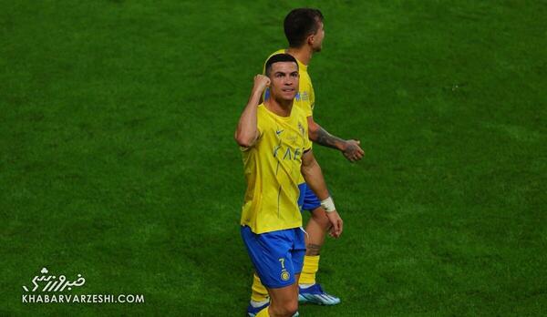 عکس خوشگل رونالدو در النصر