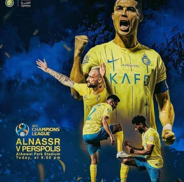 عکس خوشگل رونالدو در النصر