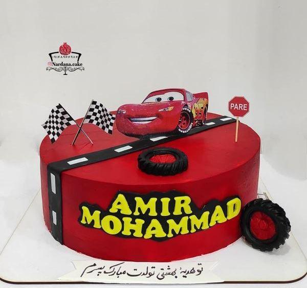 چاپ عکس ماشین روی کیک