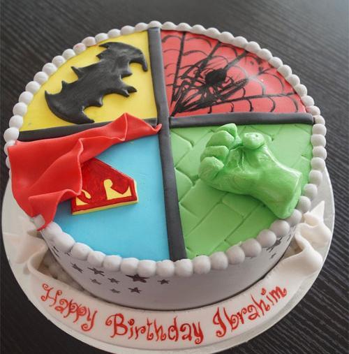 مدل عکس کودک روی کیک تولد