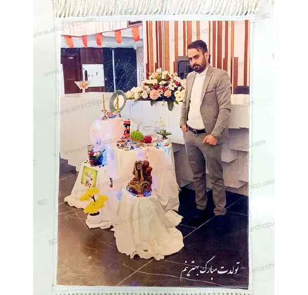 عکس فرش روی کیک