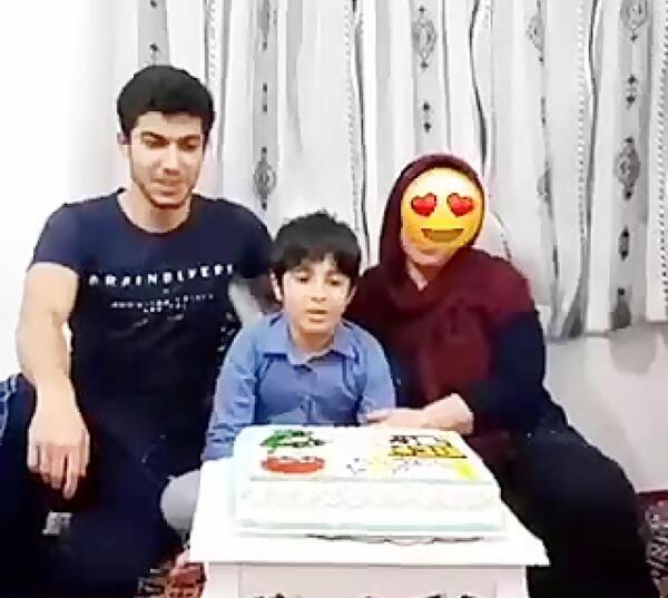 عکس فرش روی کیک