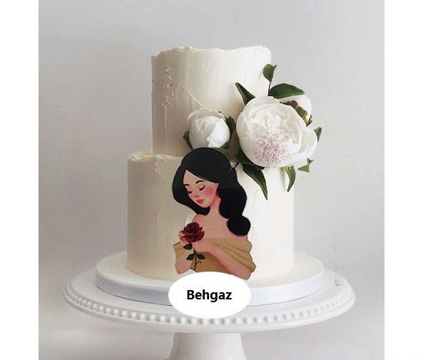 عکس فرشته برای روی کیک
