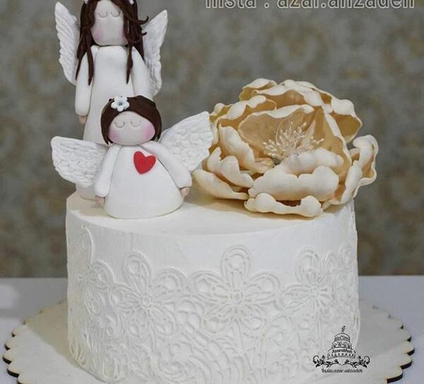 عکس فرشته برای روی کیک