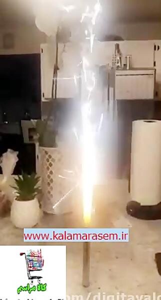 عکس فشفشه برای روی کیک
