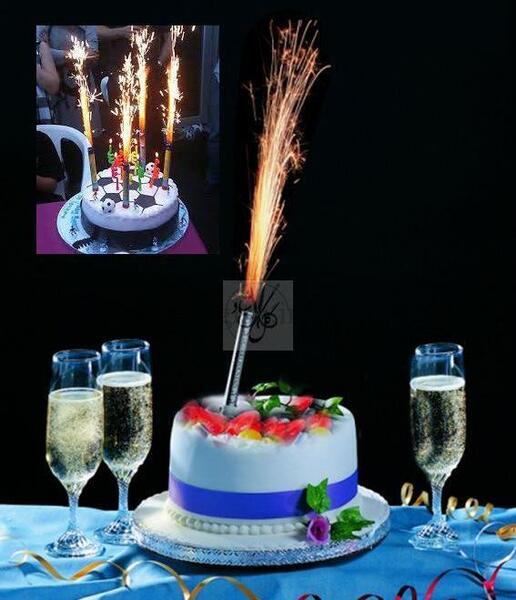 عکس فشفشه برای روی کیک