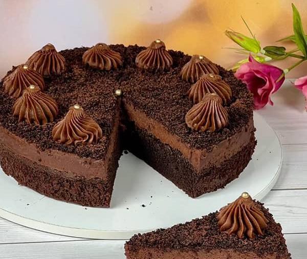 طرز تهیه عکس خوراکی روی کیک
