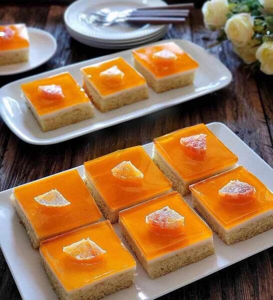 طرز تهیه عکس خوراکی روی کیک