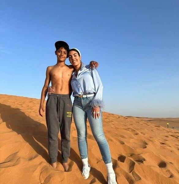 عکس زشت رونالدو با زنش