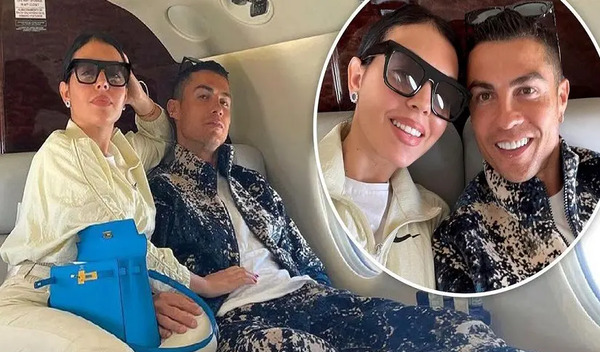 عکس زشت رونالدو با زنش