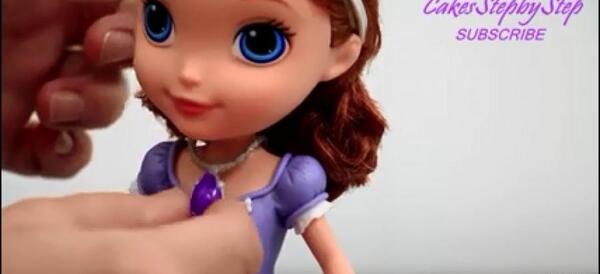 عکس پرنسس سوفیا برای روی کیک