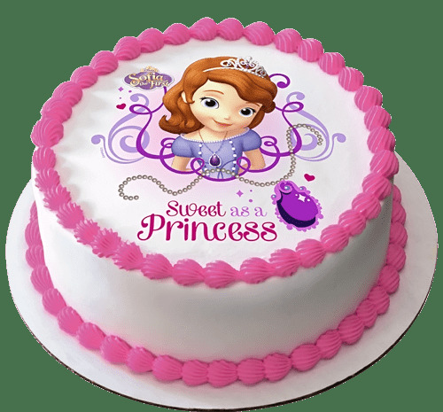 عکس پرنسس سوفیا برای روی کیک