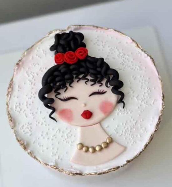 عکس روی کیک برای روز دختر