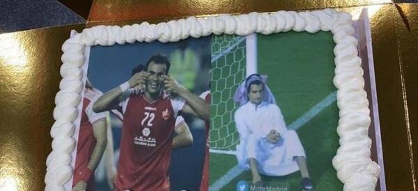 عکس پرسپولیس برای روی کیک