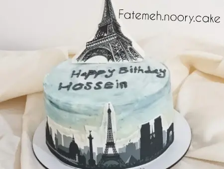 فیلم انداختن عکس روی کیک تولد